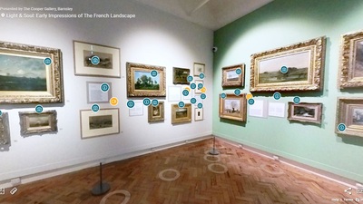 a screenshot of the virtual exhibition