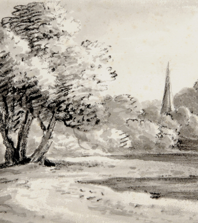 ‘Wick Church, Bath’, late 18th – early 19th century - Dr Thomas Monro (1759-1833)