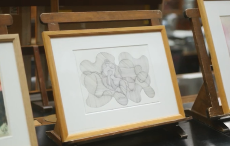Pushing paper - contemporary drawing from 1970 to now